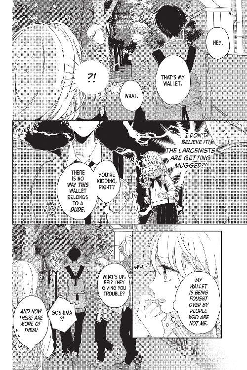 A page from Sweet Boys